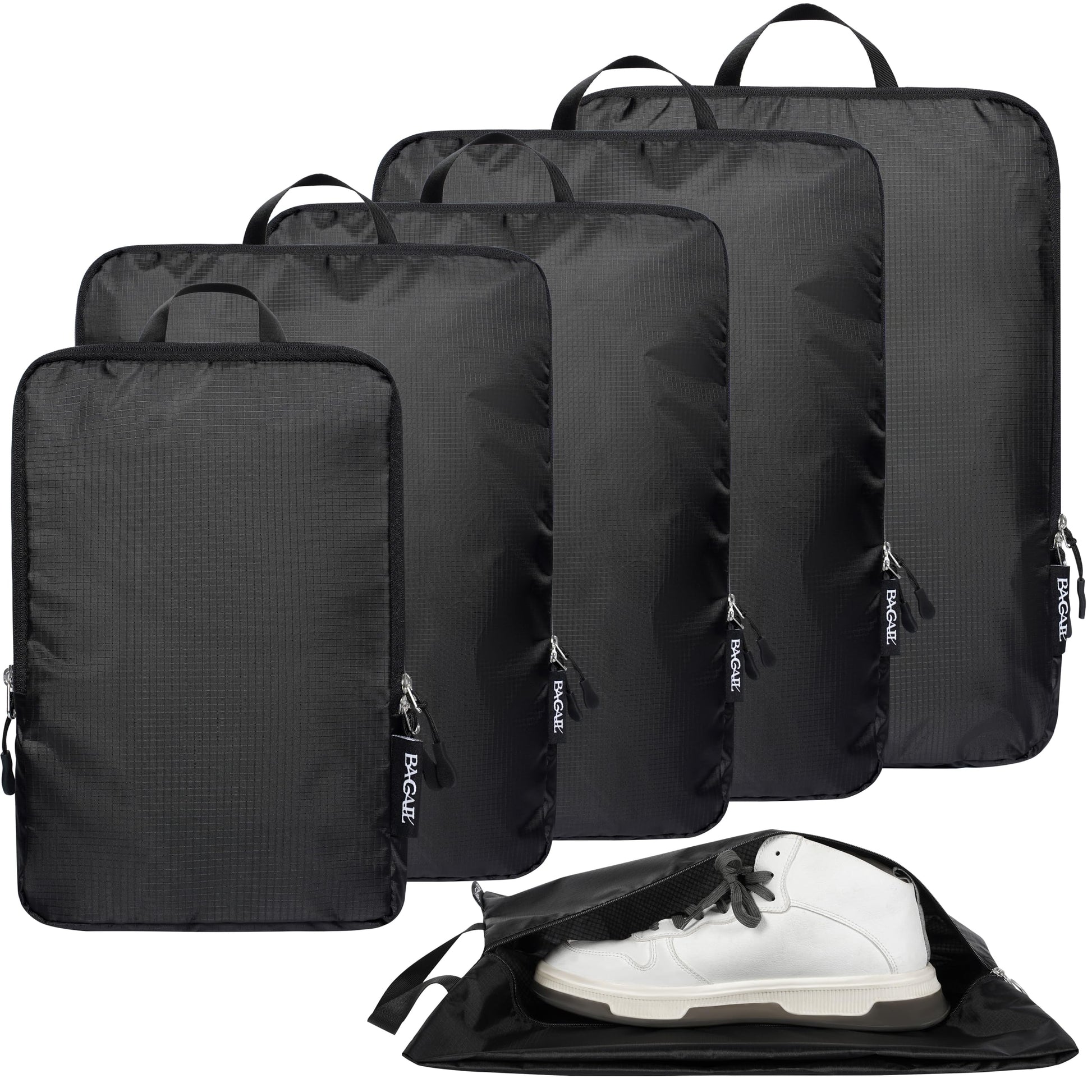 6 Set Ultralight Compression Packing Cubes Packing Organizer with Shoe – AI  Jerseys